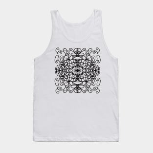 Chinese pattern mandala Tank Top